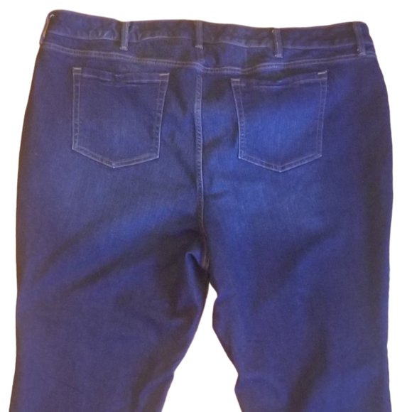 NWOT Torrid Women Jeans | Boyfriend Straight Stretch | Mid Rise Dark | Size: 26R - Picture 7 of 15